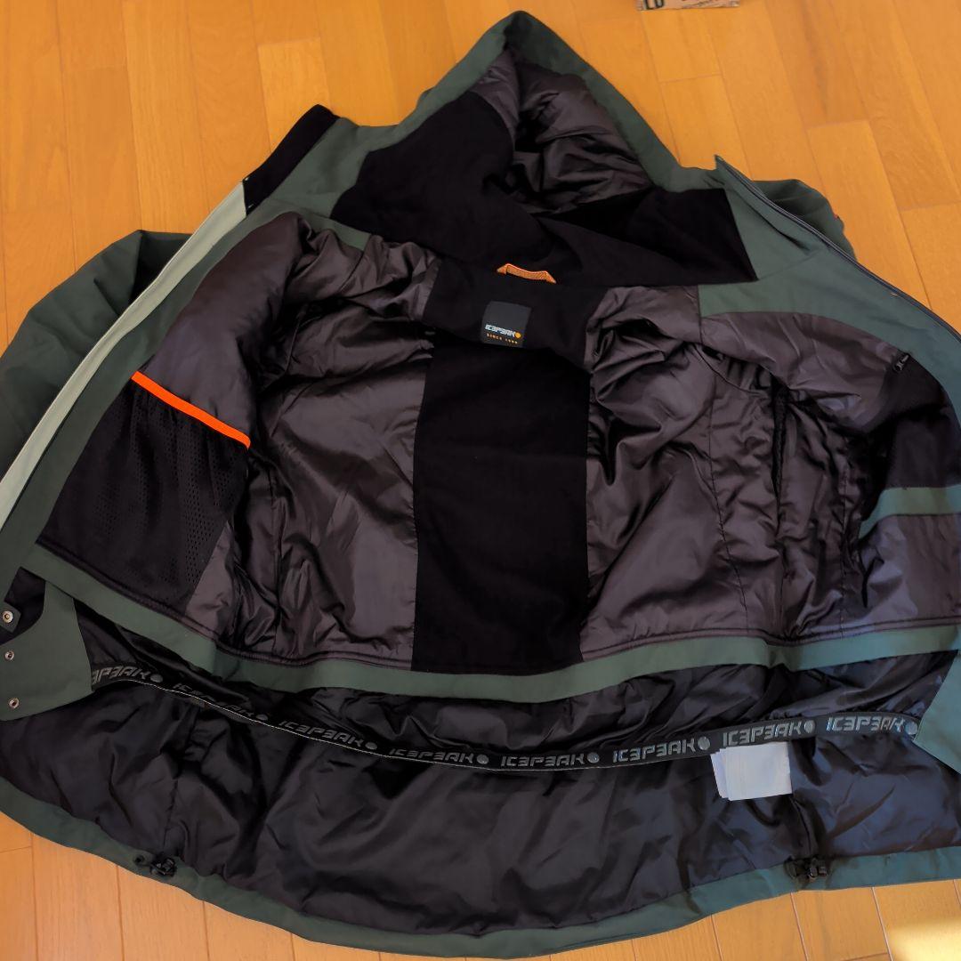 ICEPEAK スキースノーボードウェア L ダークグリーン