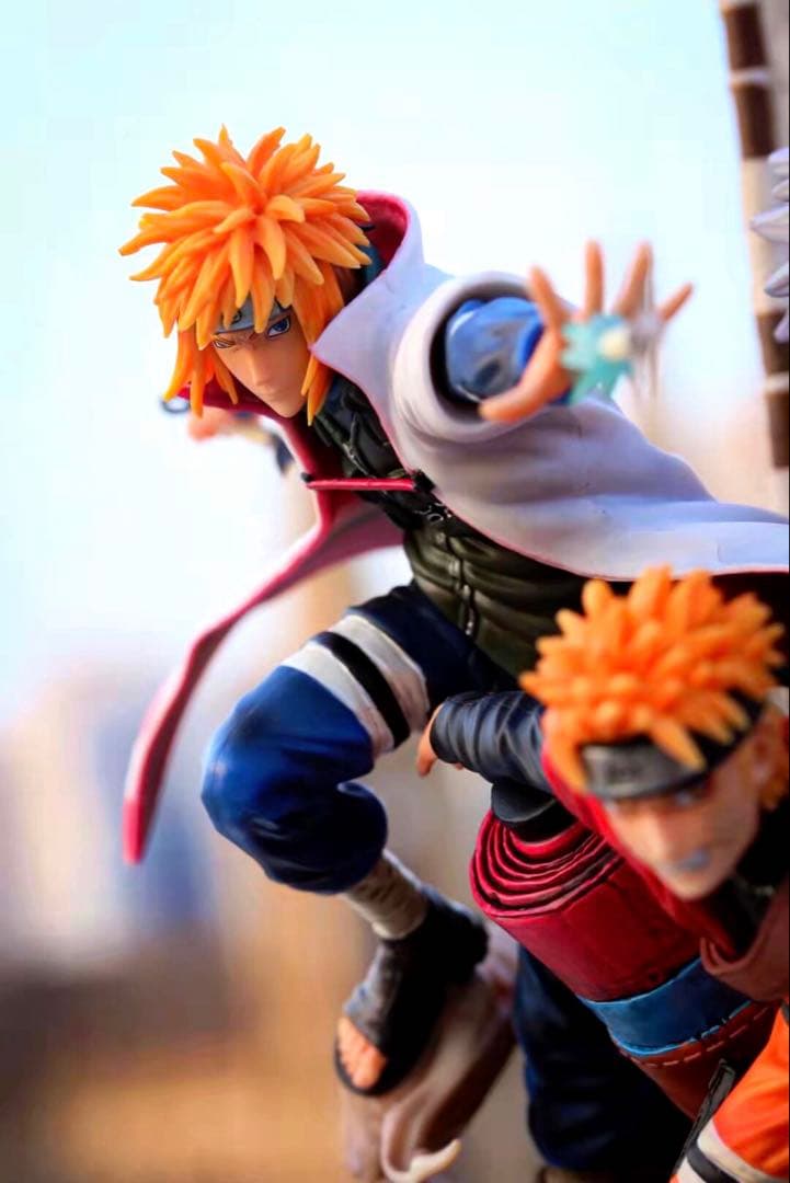 41cm NARUTO 自来也　波風ミナト　ナルト　フィギュア ガレージキット