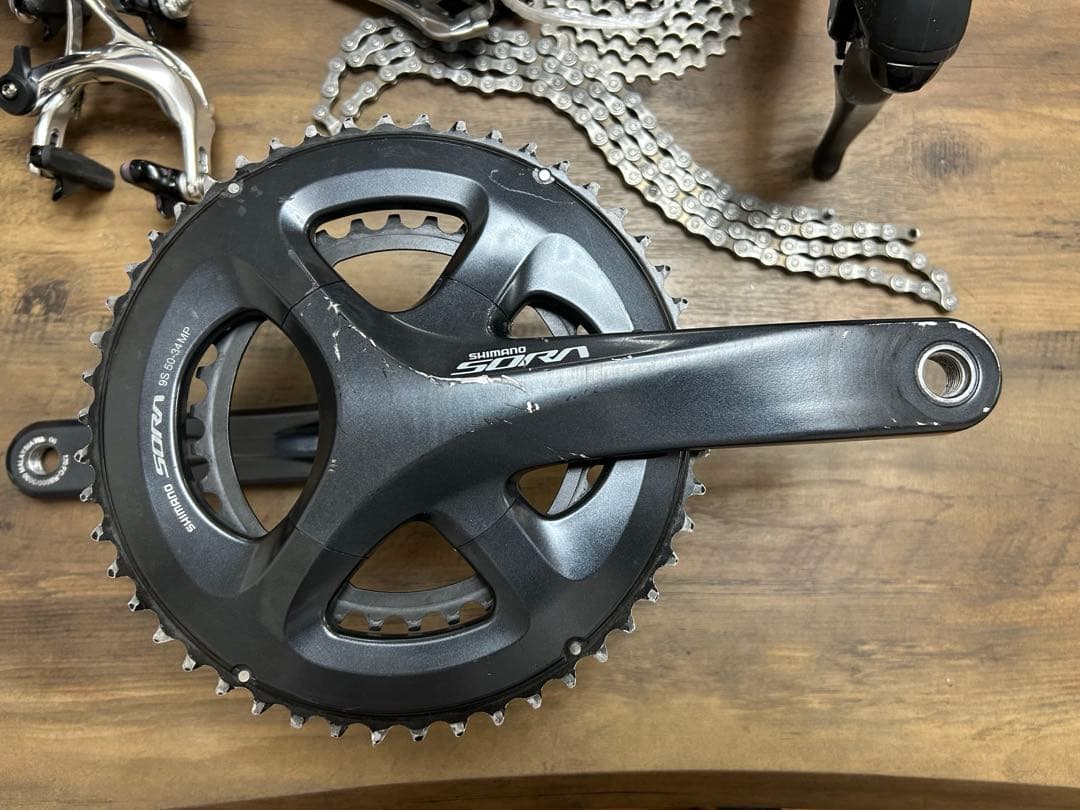 クラリス、テクトロ　コンポセット　スパカズ、ボントレガー、ステム付き　中古品