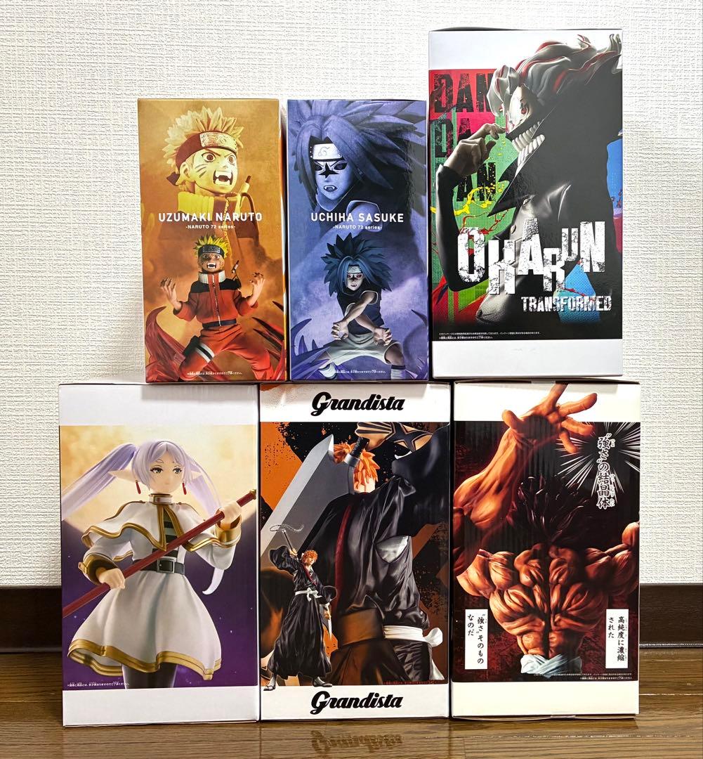 【人気animeフィギュア６個セット】＊=〆^