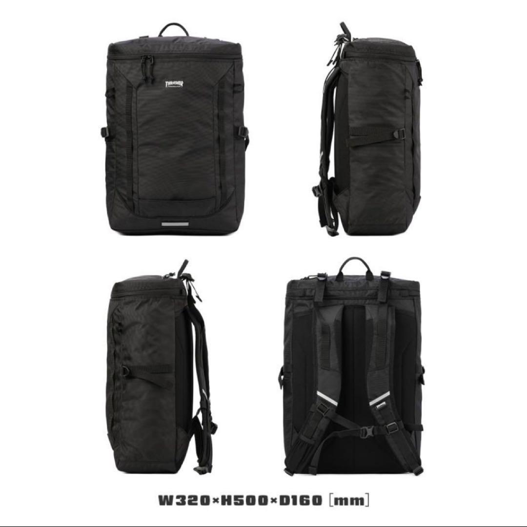 スラッシャー ランニングプッシュ リュック 30L 黒　ブラック