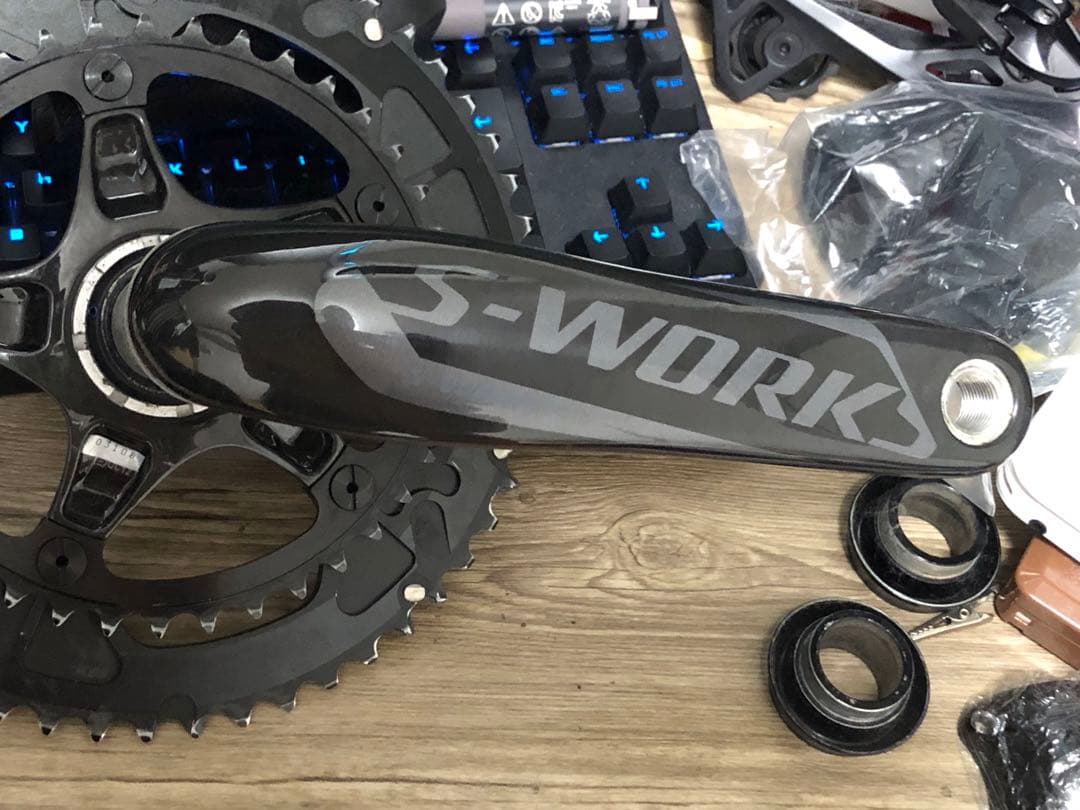 スペシャライズド s-works クランクセット 170mm 53-39t