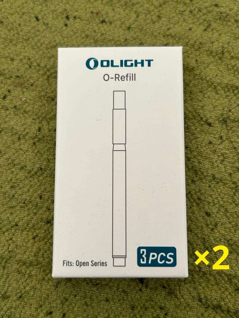 OLIGHT O'pen Mini 7本 & 替芯6本 8点セット