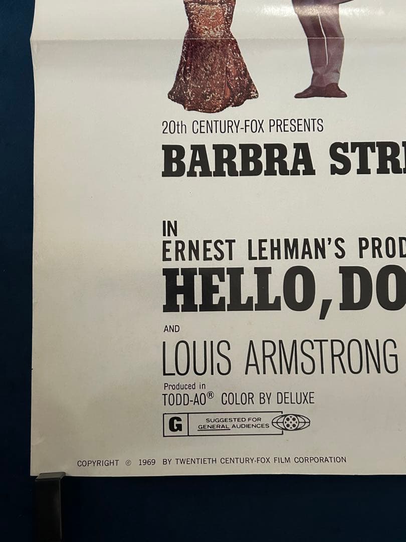 ハロー・ドーリー！　USオリジナル映画ポスター