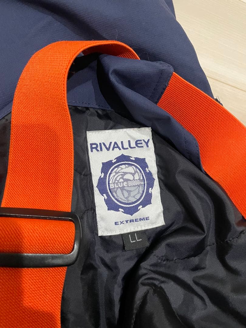 RIVALLEY BLUE B1000 EXTREMEサロペット リバレイ防寒着