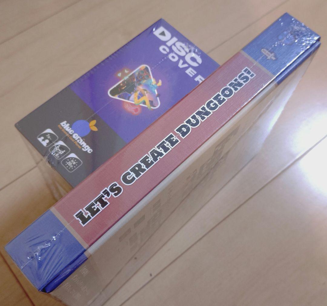 未開封☆タクミズー ディスクカバー 作ってダンジョン他 ボードゲーム　4種セット