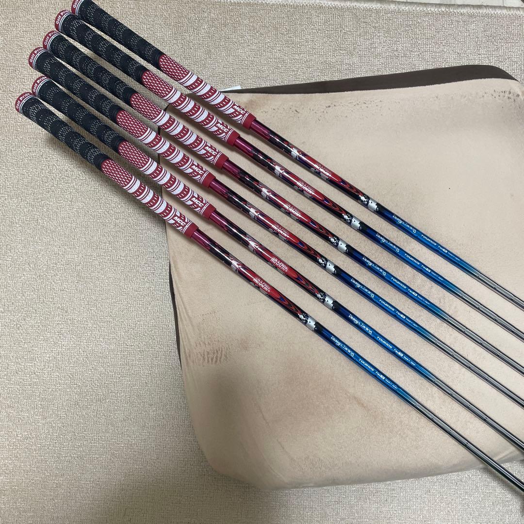 【超美品】スリクソンZXi5 数量限定ブラックモデル5I~Pw6本超限定シャフト