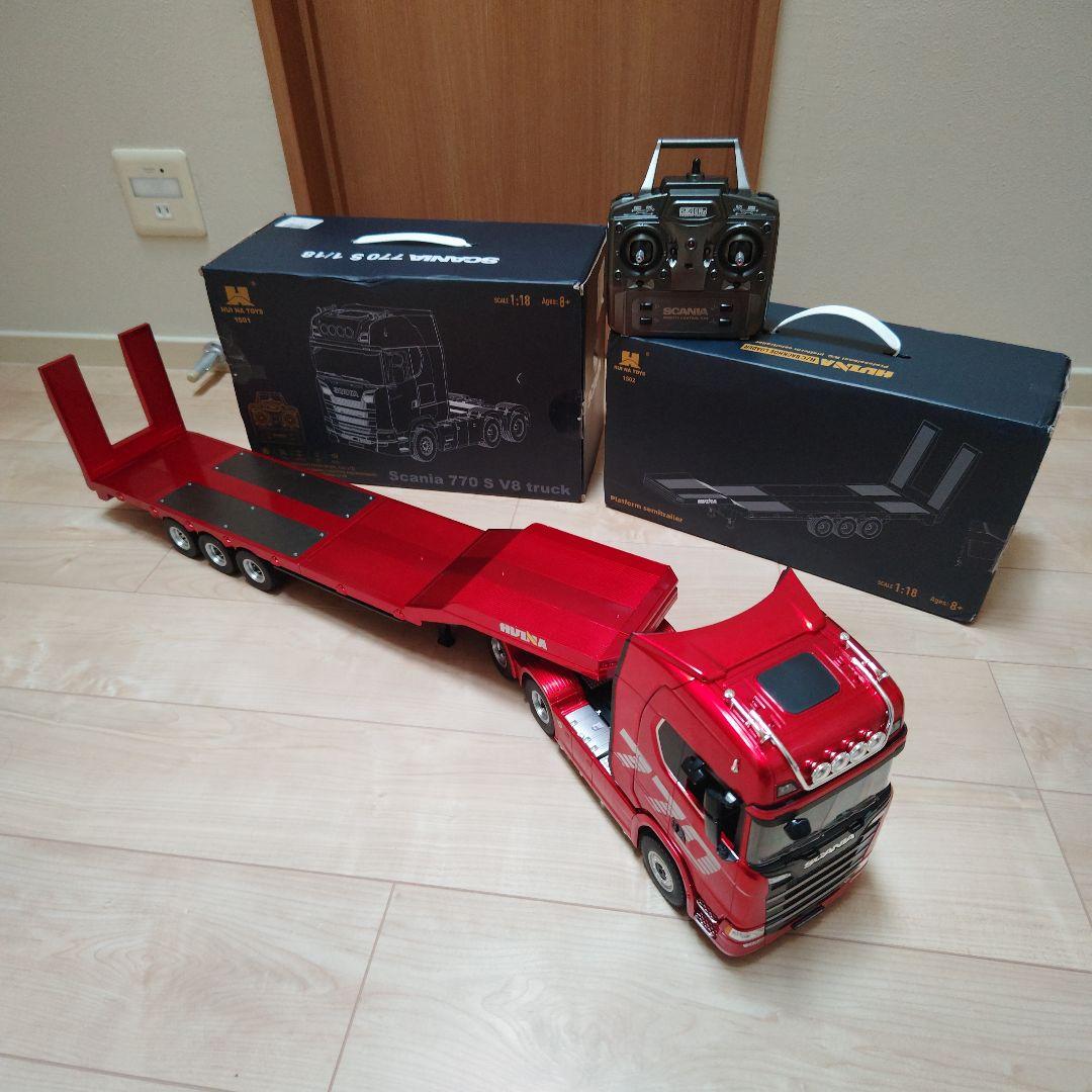 HUINA1/18スカニア台車セット