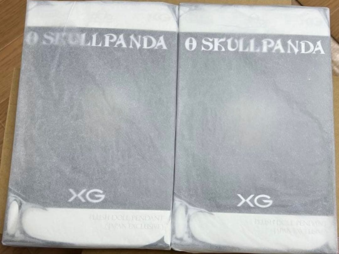 SKULLPANDA × XG ぬいぐるみペンダント（日本限定）2個セット