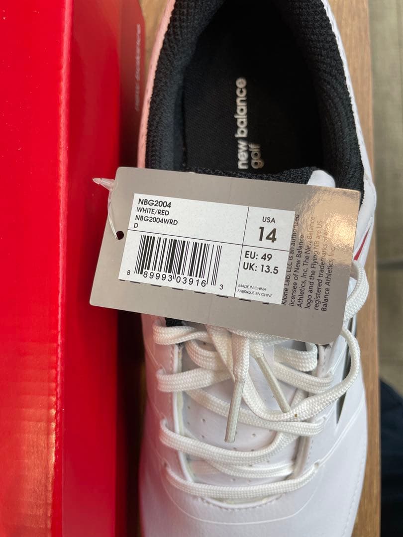 【新品】NBG2004 ニューバランスゴルフシューズ 32cm