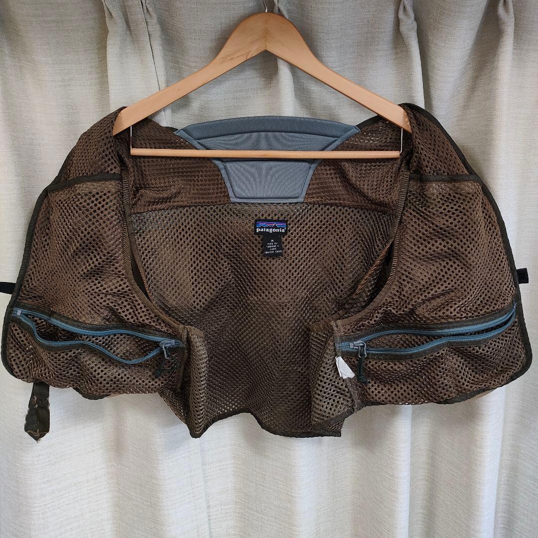 パタゴニア フィッシングベスト M ベージュ ブラウン 82683