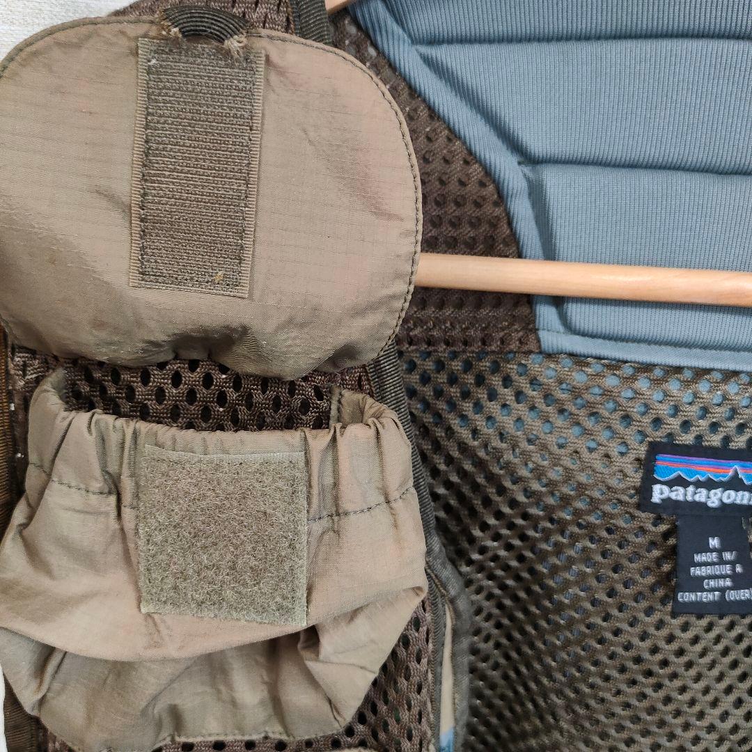 パタゴニア フィッシングベスト M ベージュ ブラウン 82683