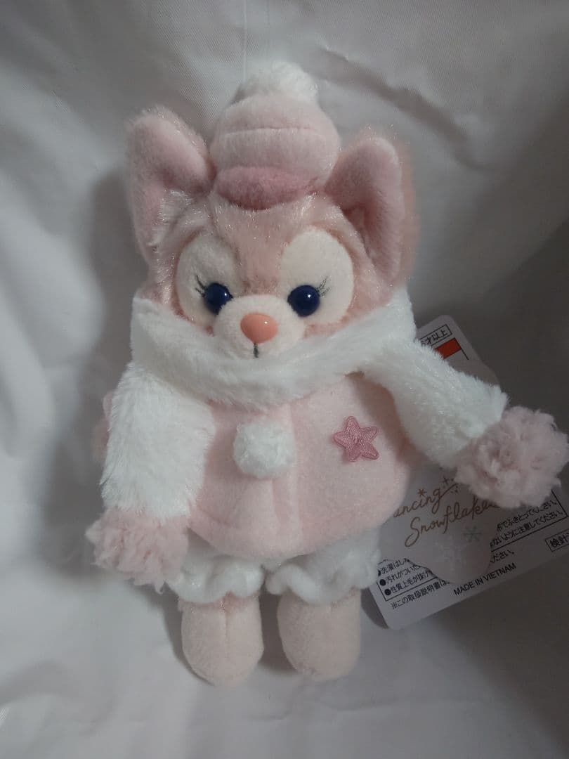 ダンシングスノーフレークス ダッフィー リーナベル ぬいぐるみバッジ ディズニー