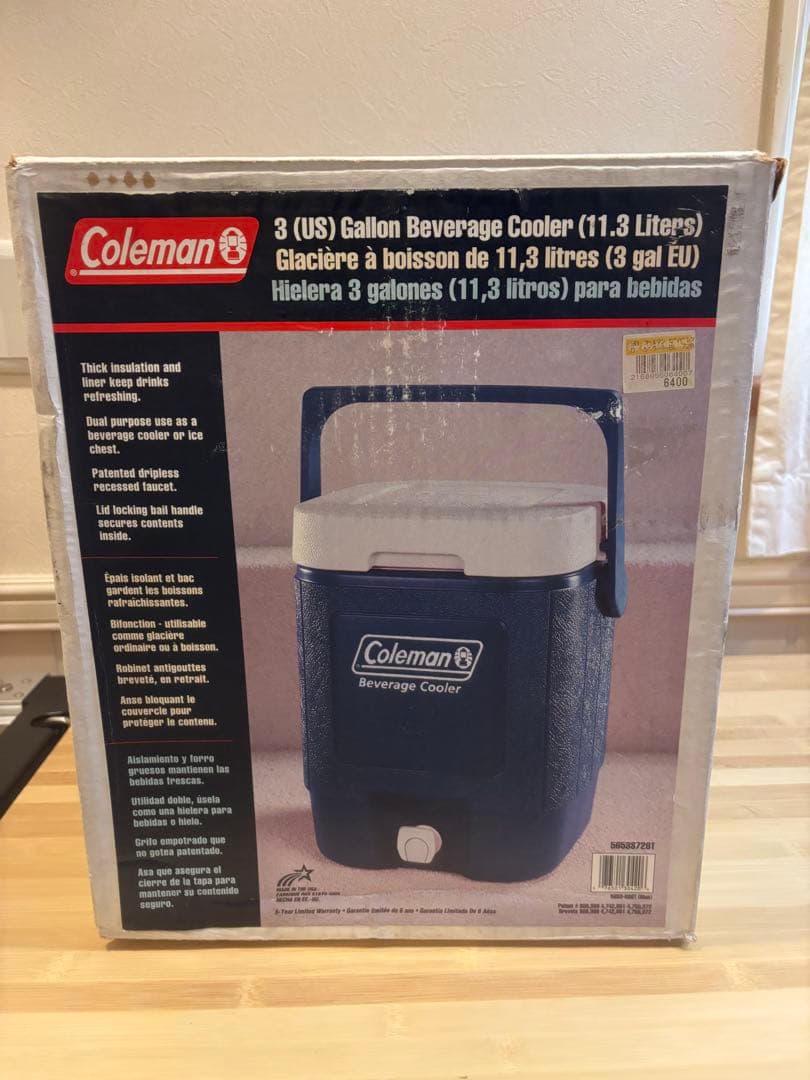 コールマン ジャグ ヴィンテージ デッドストック キャンプ アウトドア 未使用品