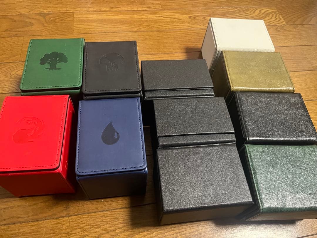 トレーディングカード用　レザーデッキケース　まとめ売り