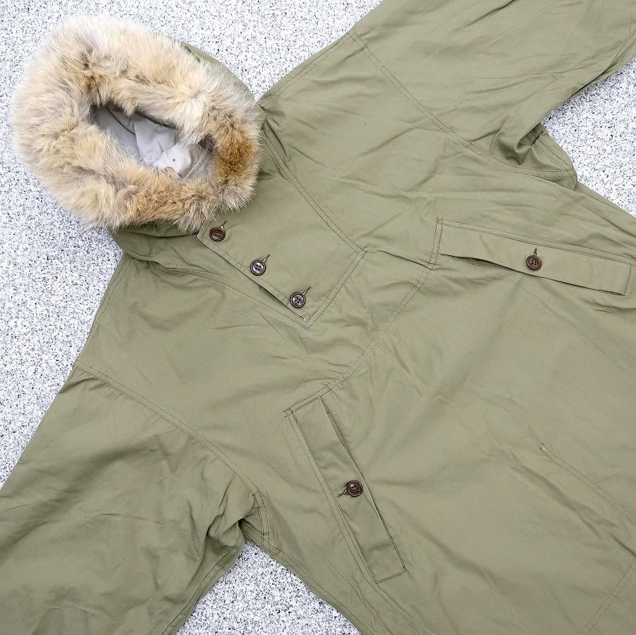 未使用 40s 大戦 米軍実物 1942年 リバーシブル スキー パーカー S