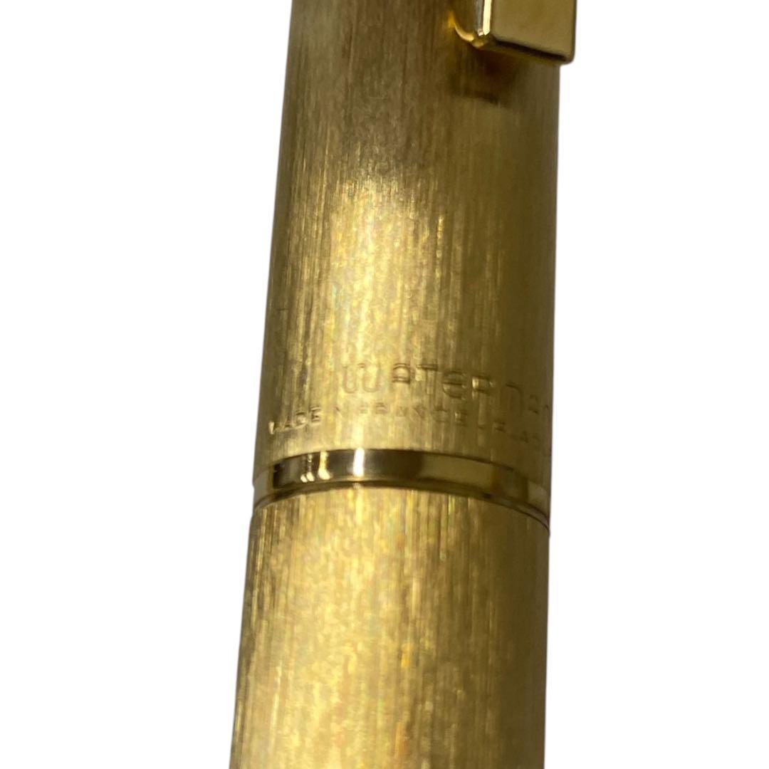 WATERMAN ウォーターマン 万年筆 PLAQUE OR G 18K 750