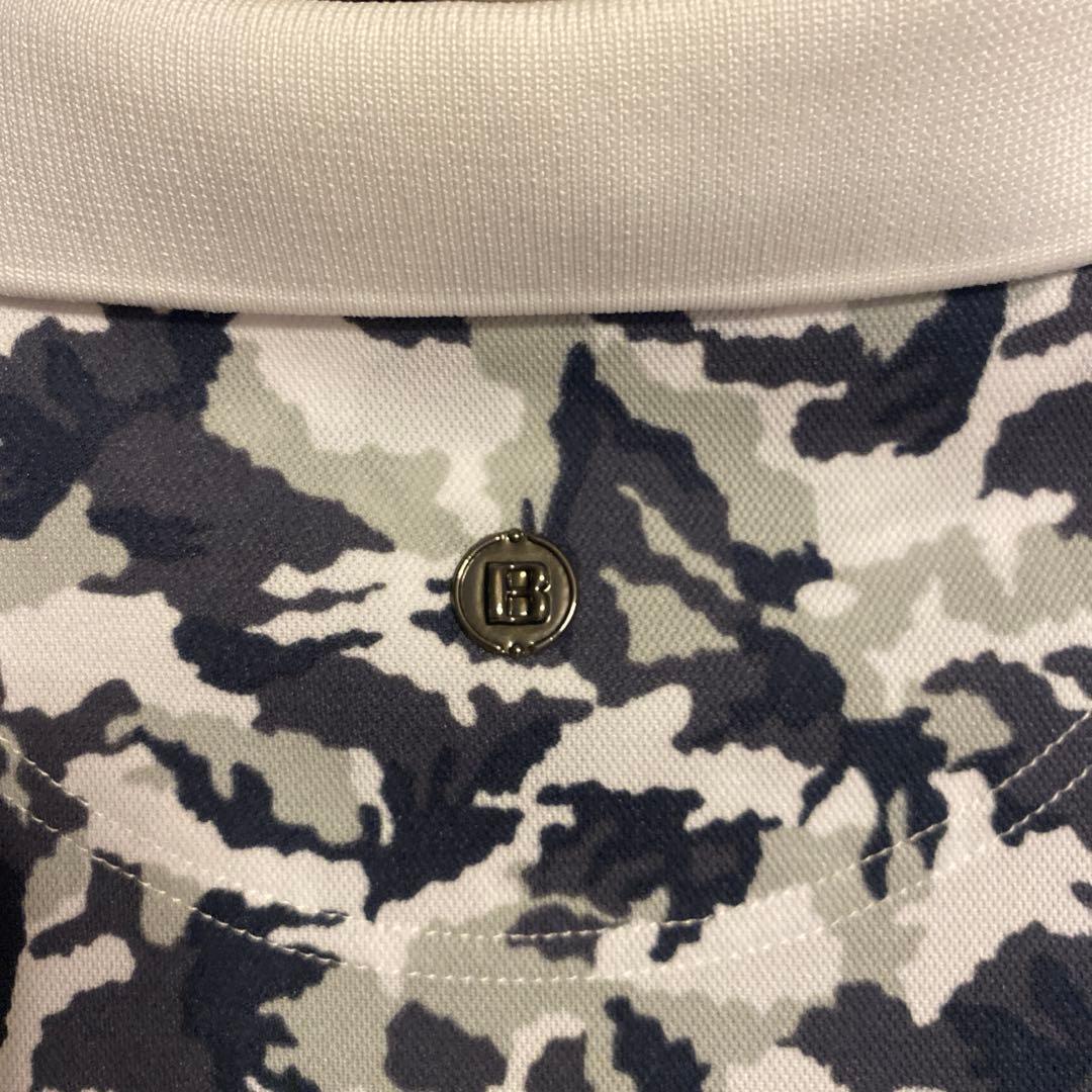 BRIEFING 迷彩柄 ポロシャツ XL