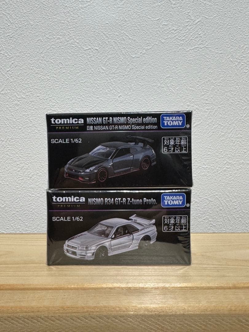 トミカプレミアム　ジャパンモビリティショー　GT-R 2台セット