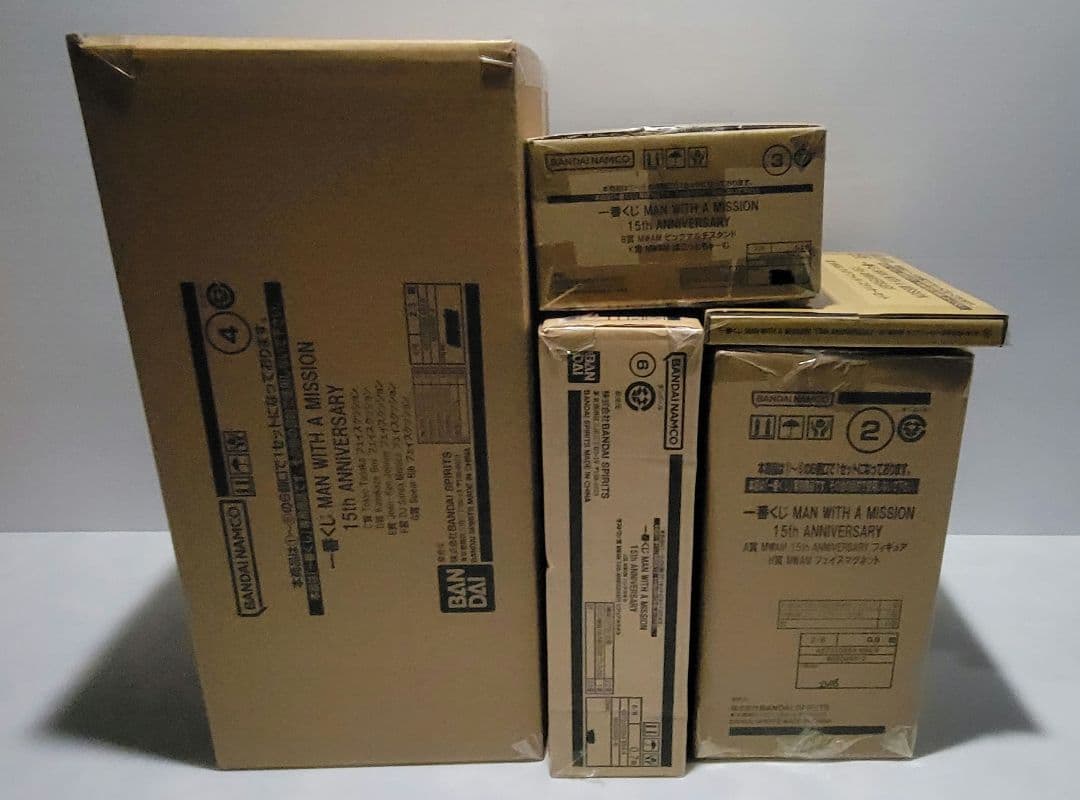 一番くじ　マンウィズ　MAN WITH A MISSION　ロット81点