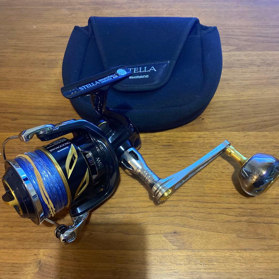 シマノ　ステラ14000xg リブレハンドル