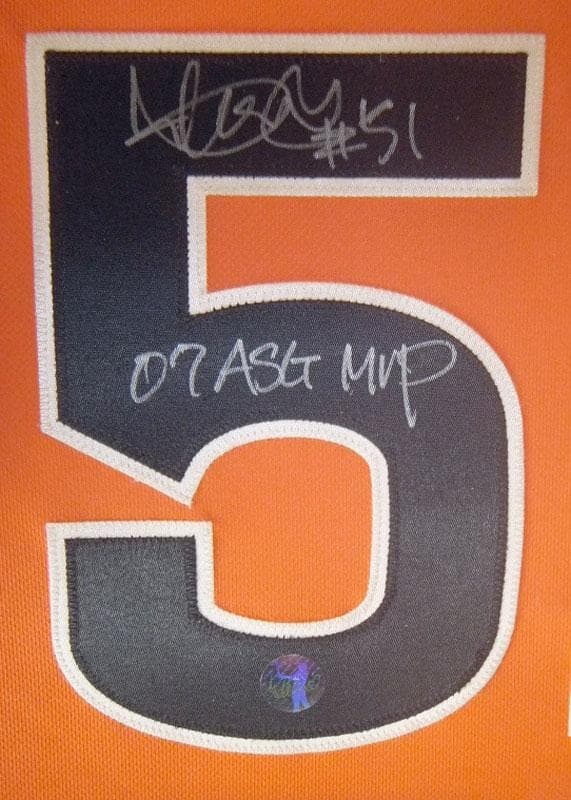 イチロー直筆サイン入り 2007年MLB ALL-STAR JERSEY MVP