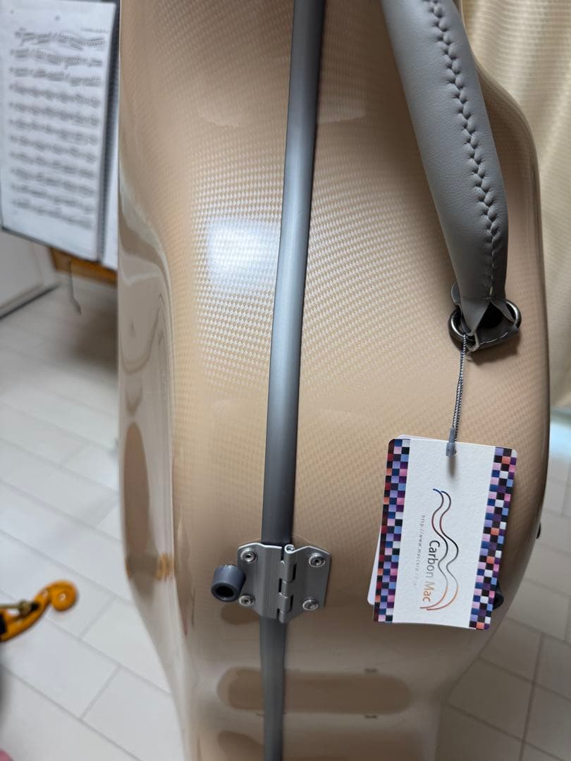 未使用・超軽量3.3kg Carbon Mac チェロケース カーボン製 4/4