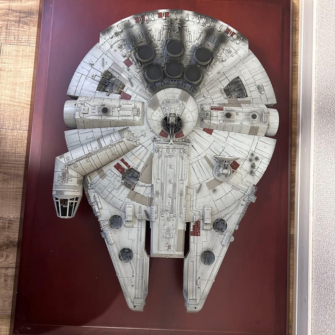 500台限定　ミレニアムファルコン　完成品 ファインモールド　シリアル有り