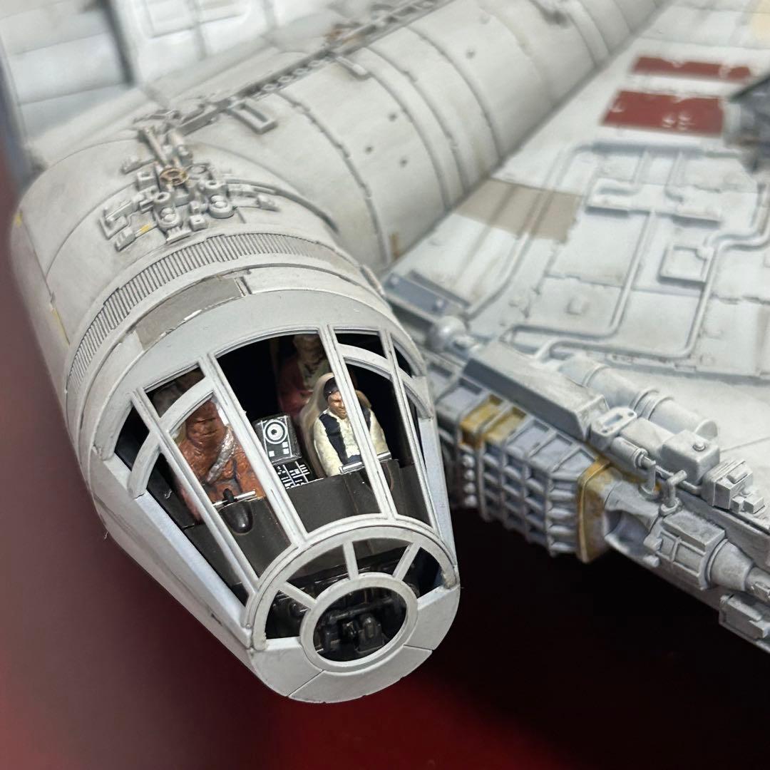 500台限定　ミレニアムファルコン　完成品 ファインモールド　シリアル有り