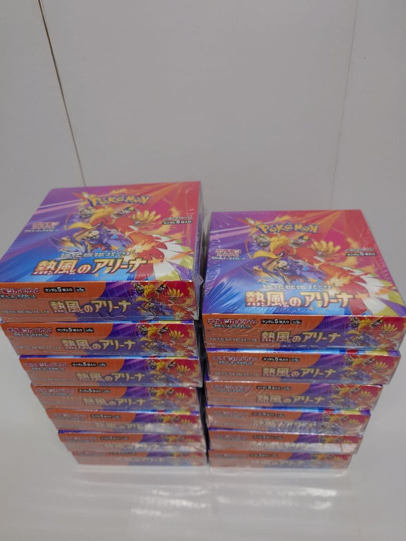 ポケモンカードゲーム 　熱風のアリーナ　13BOX シュリンク付き