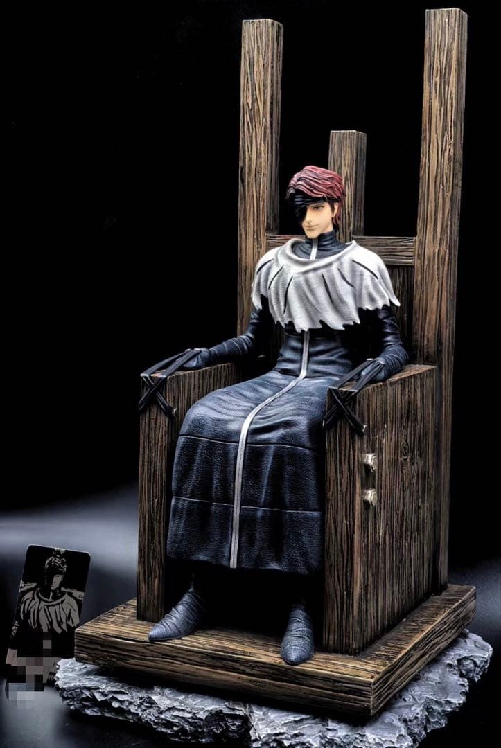 BLEACH 藍染惣右介 ガレージキット ガレキ スタチュー①④