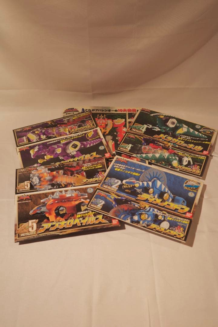 爆竜戦隊アバレンジャー DX爆竜セット アバレンオー 合体可能 箱あり