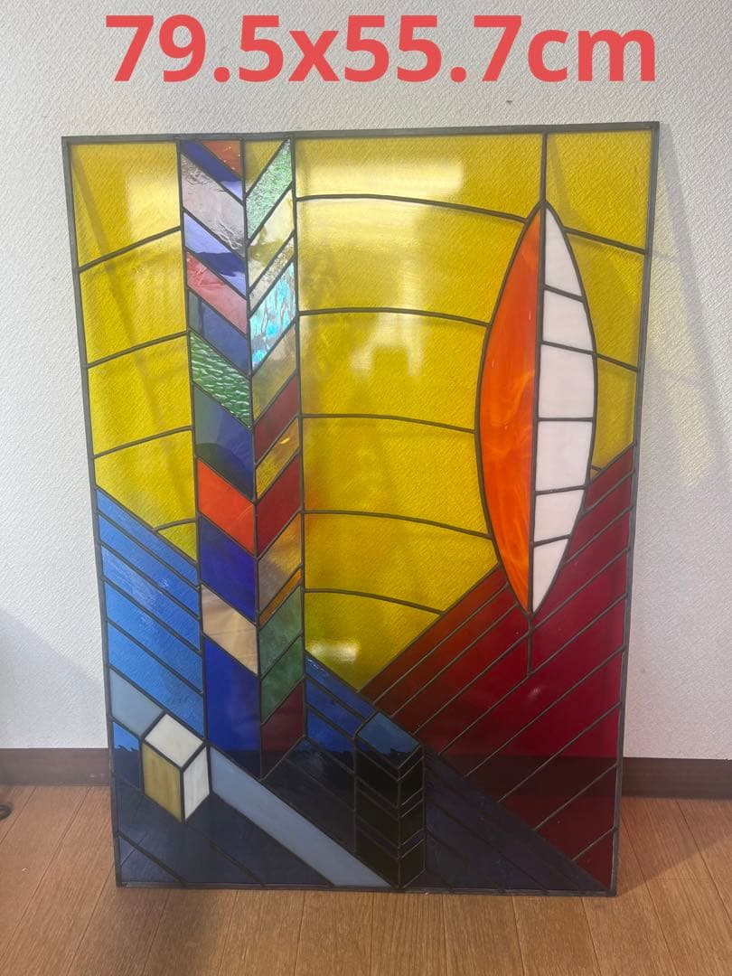 35 ステンドグラス レトロ ステンドガラス 店舗 オブジェ ディスプレイ