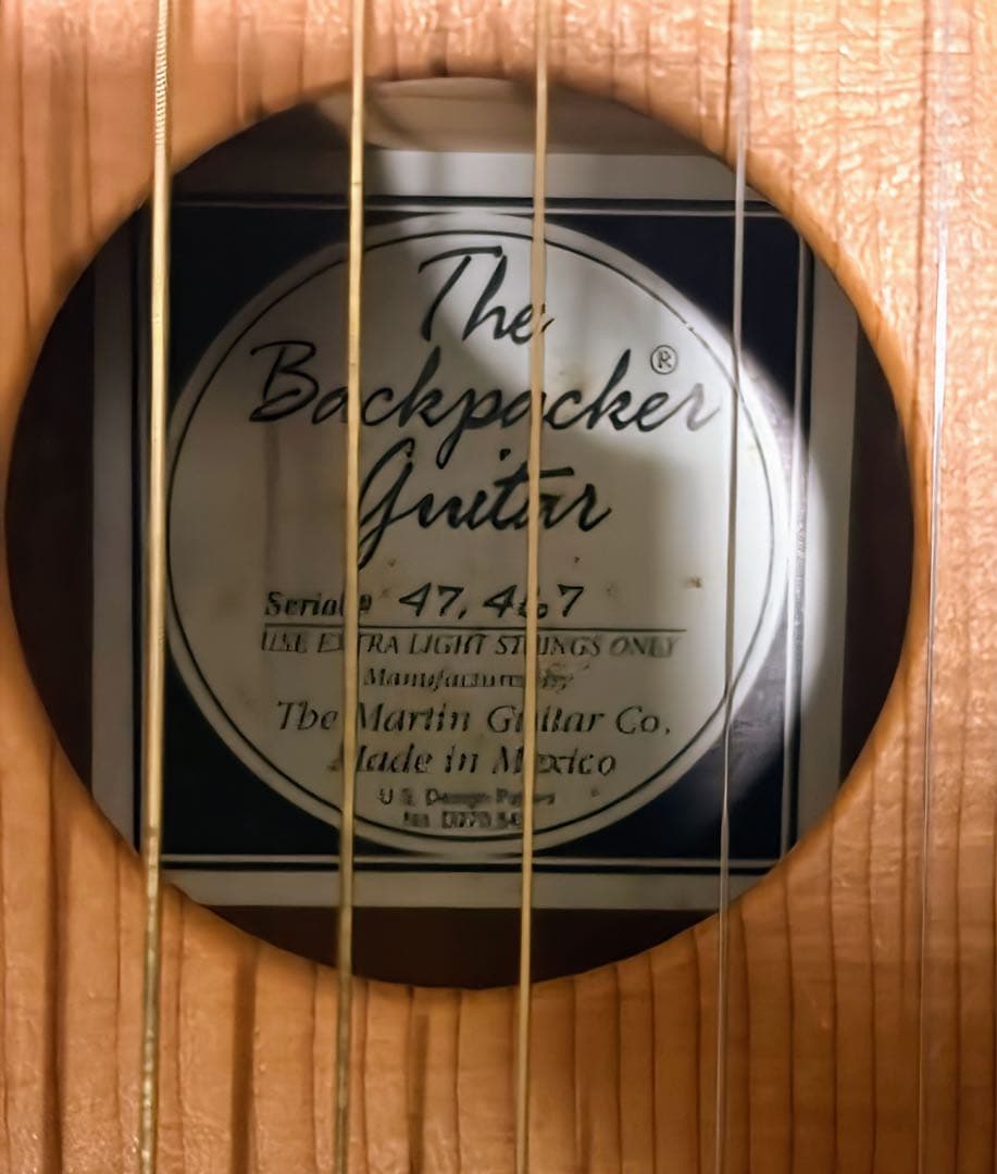 y*a様 Martin Backpacker Guitar メキシコ製