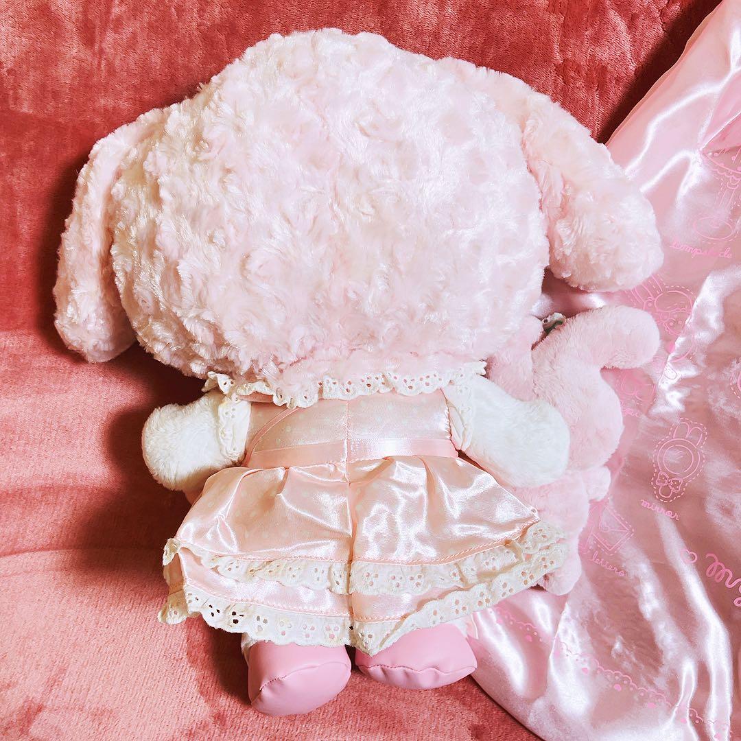 希少レア　マイメロディ　ぬいぐるみ　おめかしシリーズ　2014 レース　サンリオ