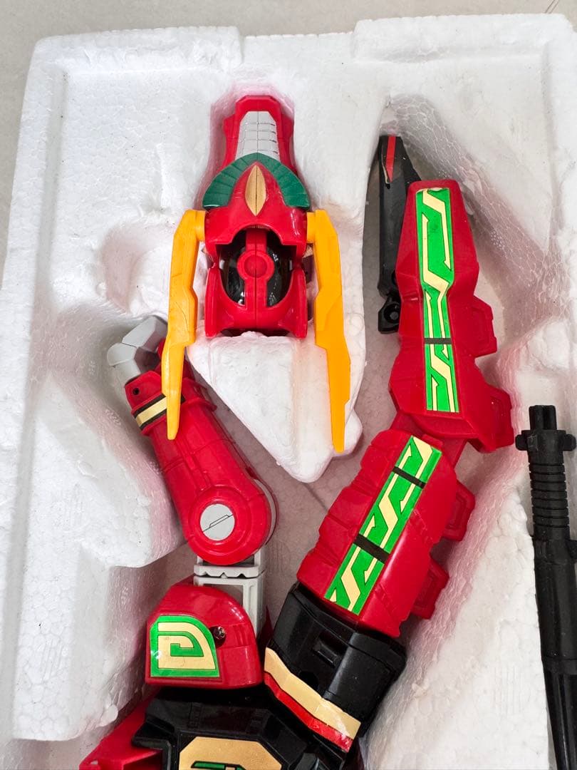 当時物　五星合体　ダイレンジャー　ＤＸ　大連王　箱付き