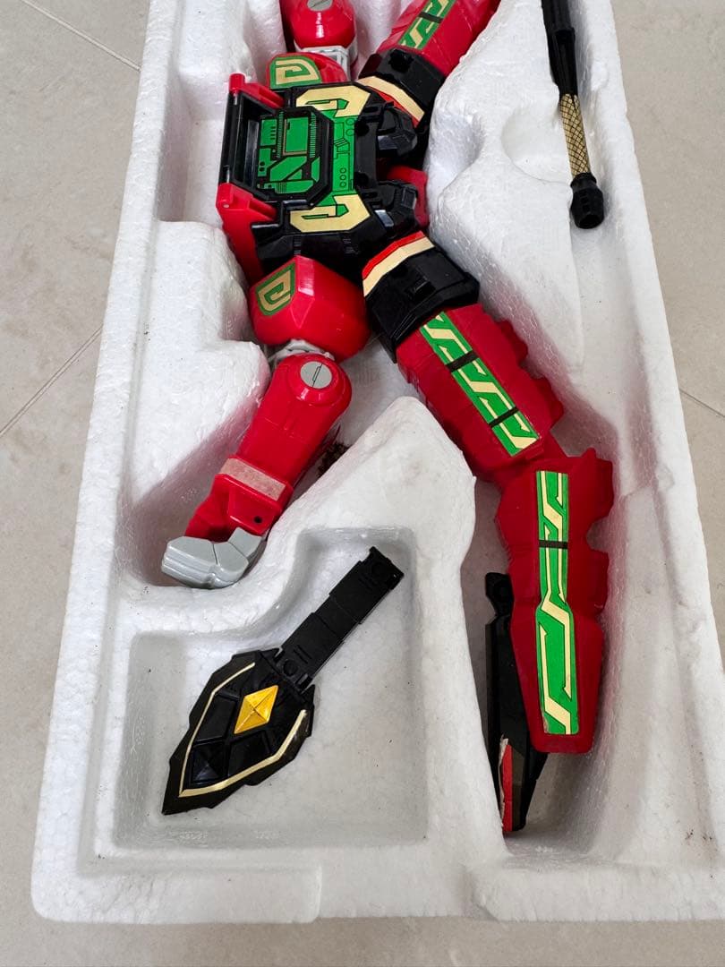 当時物　五星合体　ダイレンジャー　ＤＸ　大連王　箱付き