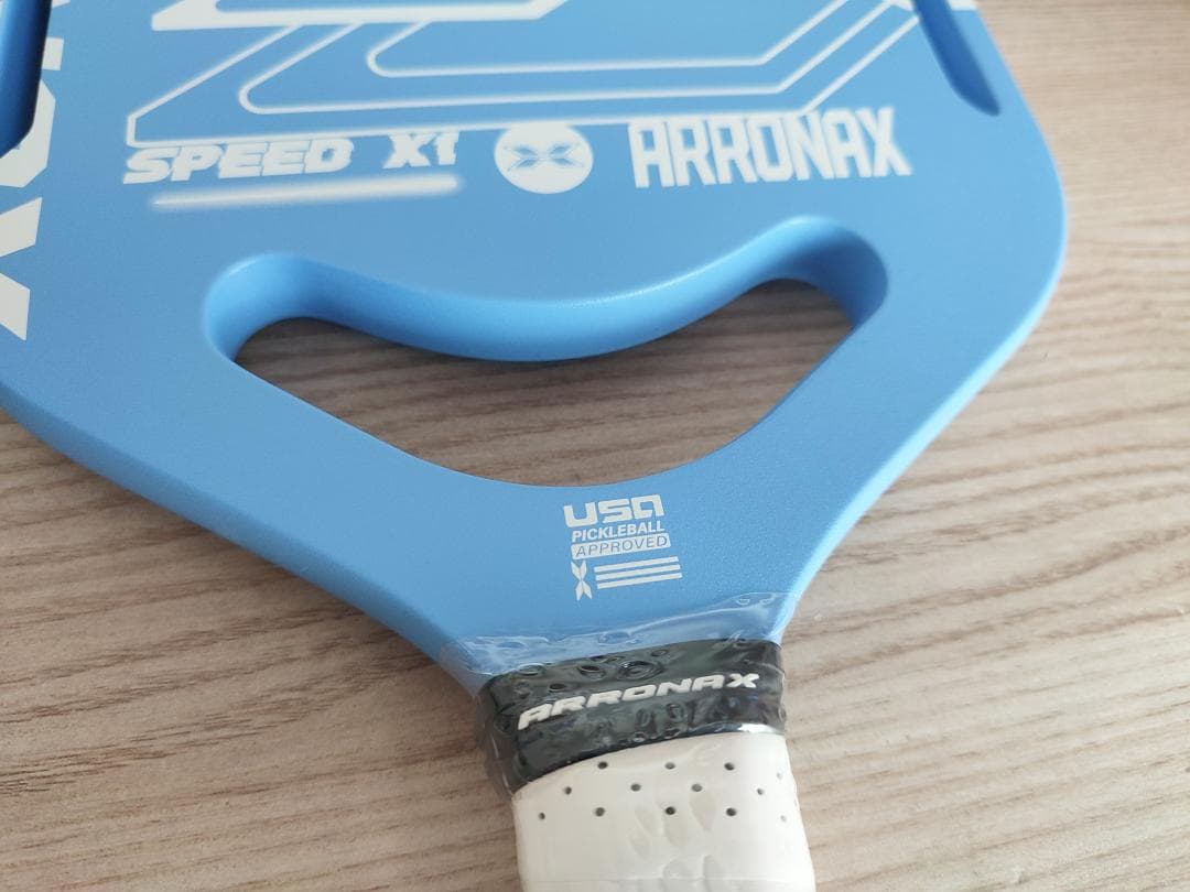 ARRONAX SPEED X1 ピックルボール パドル エッジレス ブルー 白