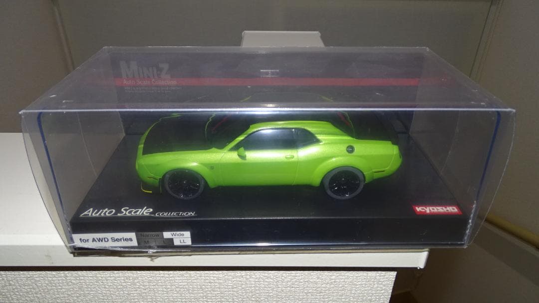 京商ミニッツダッジチャレンジャーヘルキャットグリーン