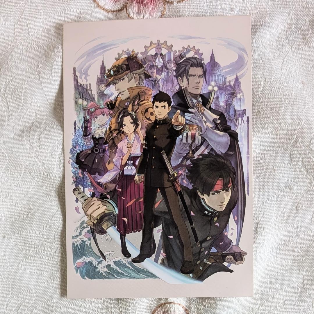 ポストカード 6枚セット プライベートトランク 大逆転裁判 イーカプコン限定版