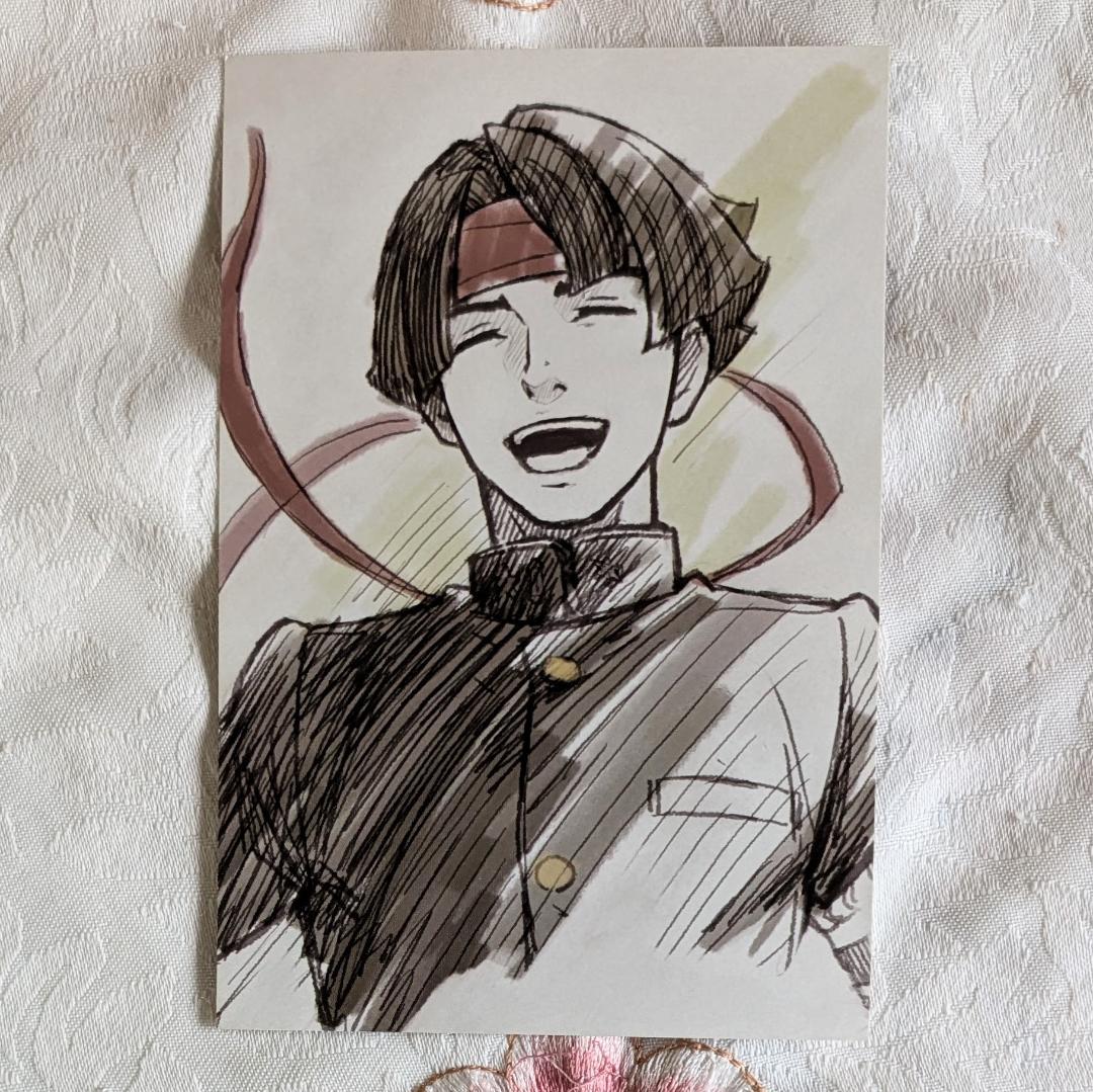 ポストカード 6枚セット プライベートトランク 大逆転裁判 イーカプコン限定版