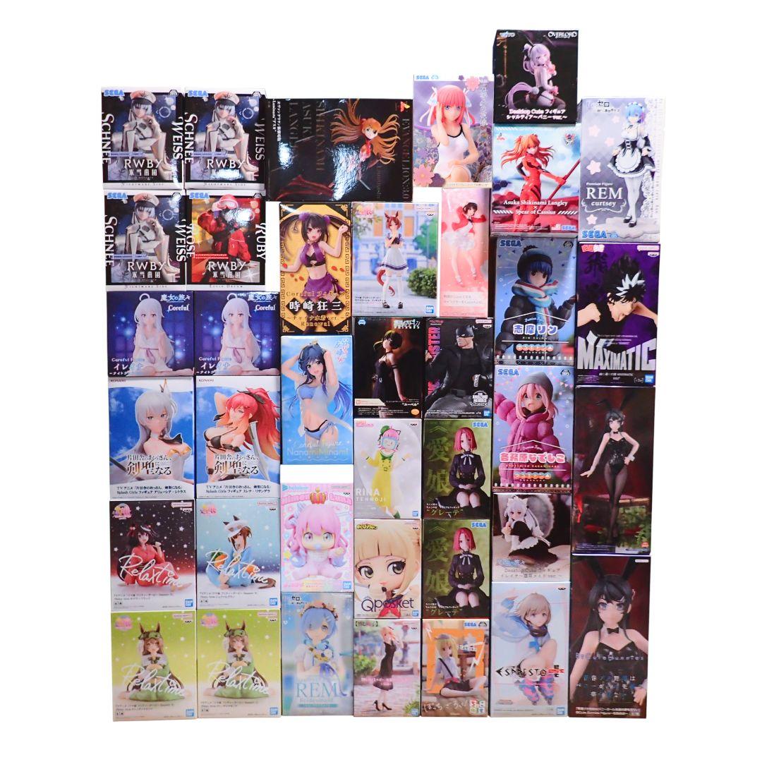 プライズ まとめ売り 38個 フィギュア エヴァンゲリオン ぼっちざろっく等