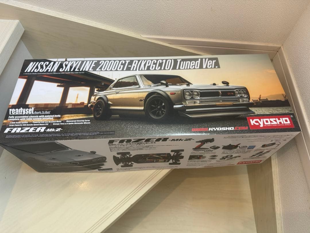 京商　ハコスカ　ラジコン　日産スカイライン2000GT-R(KPGC10)