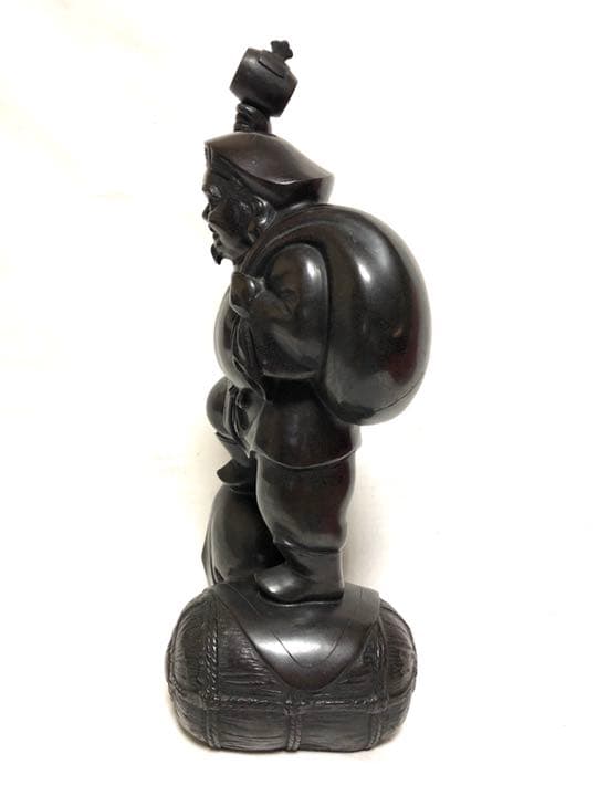 ■七福神・大黒天　ブロンズ像■銅像・縁起物・開運・インテリア・飾り・招福