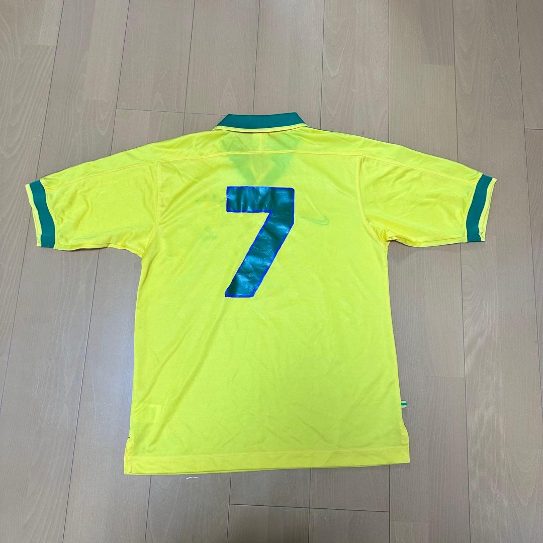 W杯　【極希少】90s ブラジル代表　97年ユニフォーム　NIKE 銀タグ