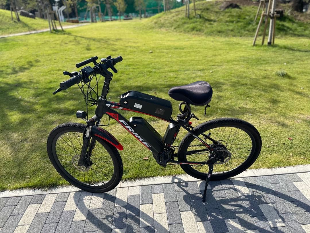 電動アシスト自転車 BRANJAY 電動自転車 ダブルバッテリー (FRIKE)