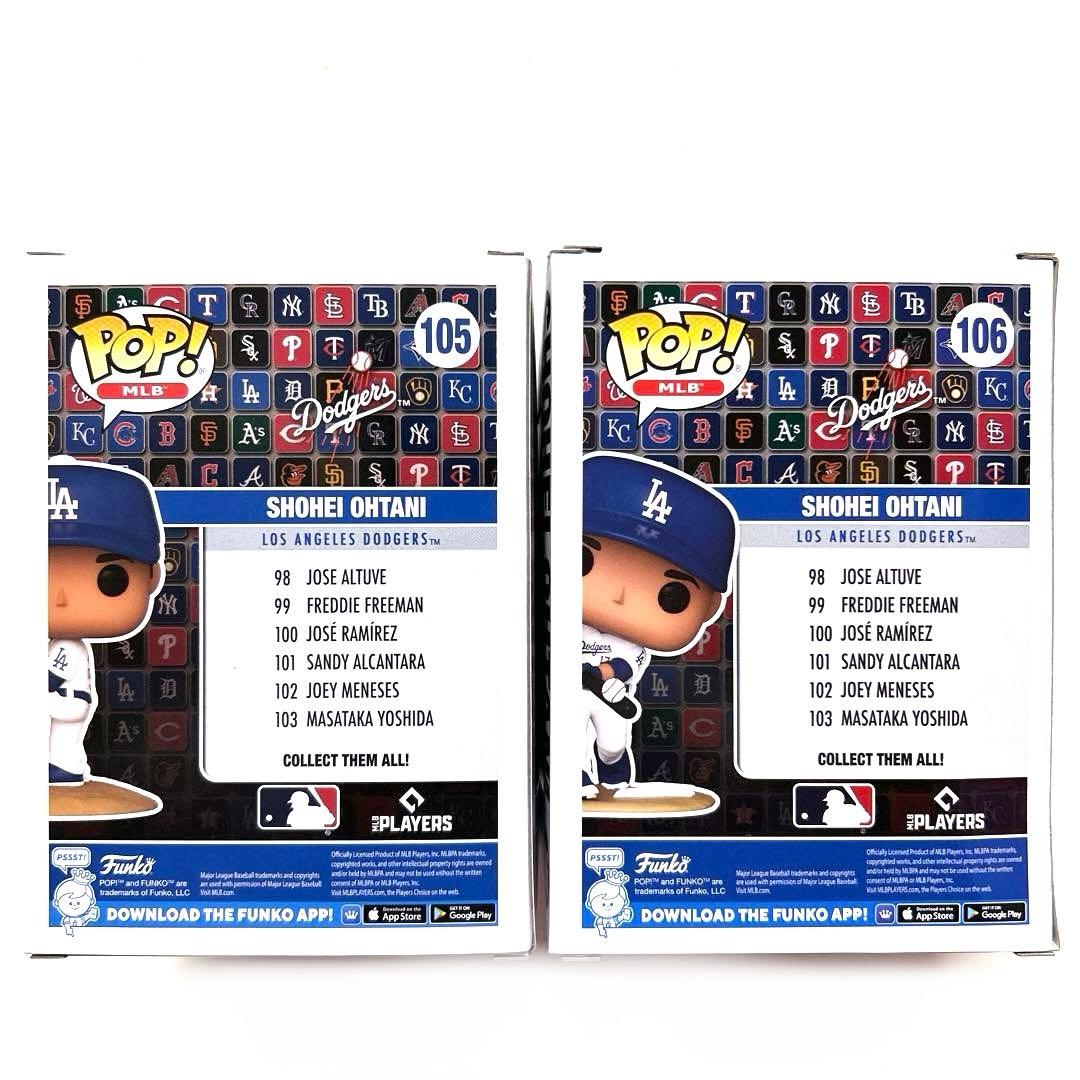 大谷翔平 ドジャース funko pop ピッチャー バッター 6点セット