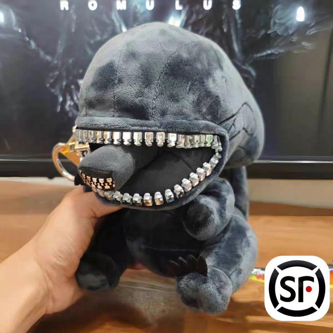 「正規品」QUANTUM MECHANIX　ゼノモーフ　ジッパー　ぬいぐるみ