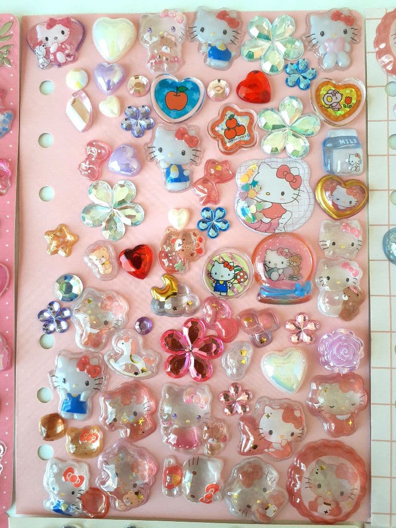 シール帳 完成品 ボンボンドロップシール キティ バインダー 正規品