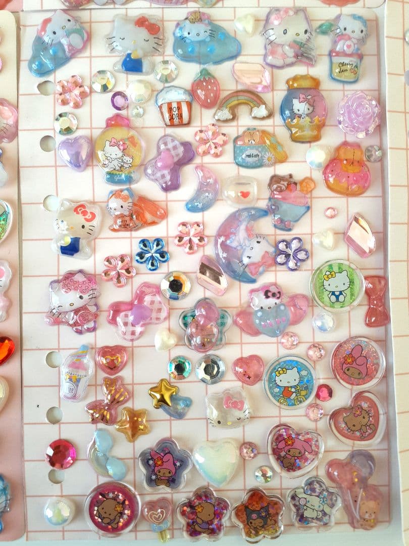 シール帳 完成品 ボンボンドロップシール キティ バインダー 正規品